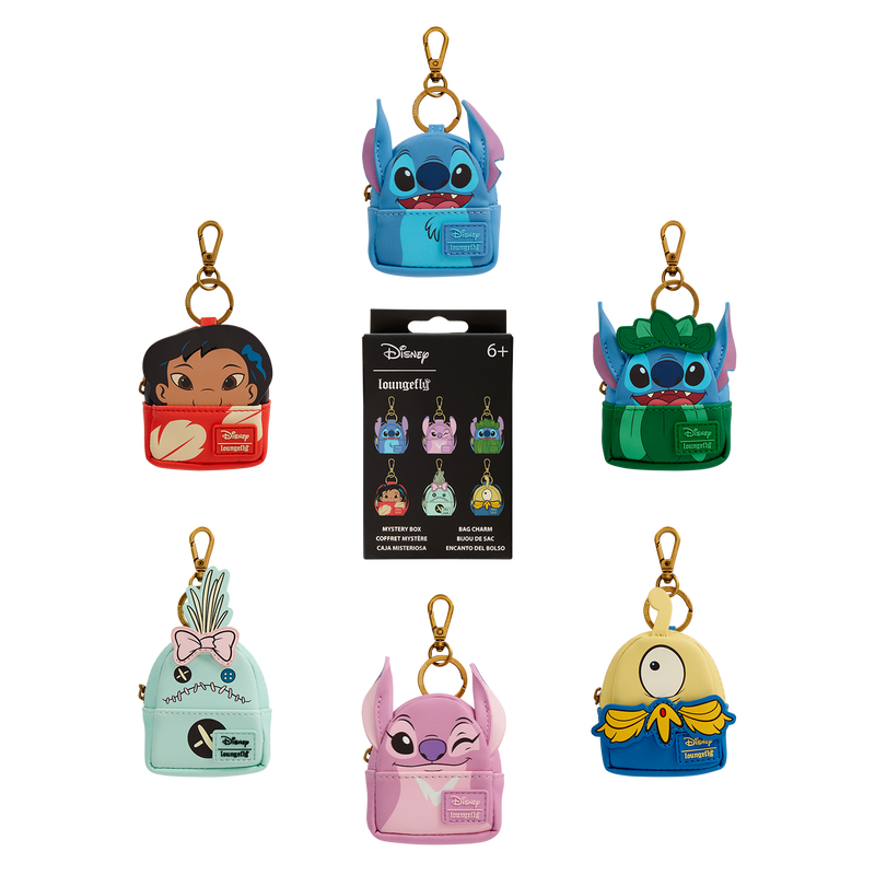 Lilo & Stitch Cosplay Mystery Mini Backpack Keychain Charm, , hi-res view 1